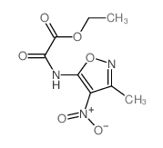 Acetic acid,2-[(3-methyl-4-nitro-5-isoxazolyl)amino]-2-oxo-, ethyl ester picture