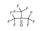 bis(trifluoromethyl)phosphoryl-trifluoromethane结构式