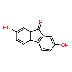 2,7-Dihydroxy-9-fluorenone structure