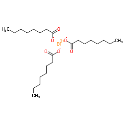 Bismuth(3+) trioctanoate结构式