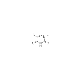 5-Iodo-1-methyluracil structure