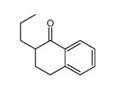 2-propyl-3,4-dihydro-2H-naphthalen-1-one结构式