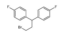 1-[3-bromo-1-(4-fluorophenyl)propyl]-4-fluorobenzene Structure