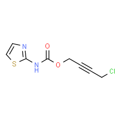 2-Thiazolecarbamic acid,4-chloro-2-butynyl ester (6CI,7CI,8CI) picture