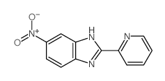 5-nitro-2-pyridin-2-yl-3H-benzoimidazole Structure