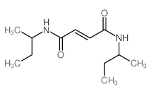 N,N-dibutan-2-ylbut-2-enediamide Structure