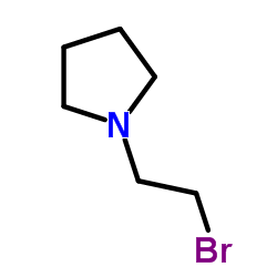 1-(2-Bromoethyl)pyrrolidine structure