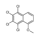5-methoxy-1,2,3,4-tetrachloronaphthalene Structure