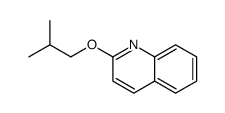 2-(2-Methylpropyloxy)quinoline结构式