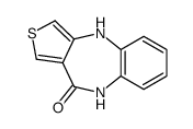 4,9-Dihydro-10H-thieno[3,4-b][1,5]benzodiazepin-10-one结构式