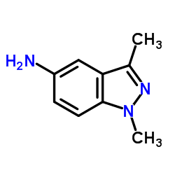 1,3-Dimethyl-1H-indazol-5-amine Structure