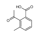 2-acetyl-3-methylbenzoic acid Structure