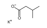 potassium,3-methylbutanoate结构式