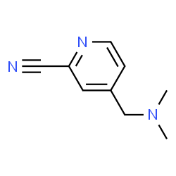 2-Pyridinecarbonitrile,4-[(dimethylamino)methyl]-(9CI) structure
