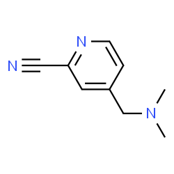 2-Pyridinecarbonitrile,4-[(dimethylamino)methyl]-(9CI) Structure