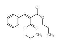 dipropyl 2-benzylidenepropanedioate Structure