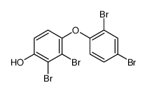 2,3-dibromo-4-(2,4-dibromophenoxy)phenol Structure