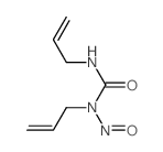 1-nitroso-1,3-diprop-2-enyl-urea Structure