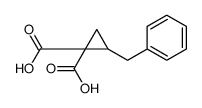 2-benzylcyclopropane-1,1-dicarboxylic acid Structure