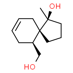 Spiro[4.5]dec-8-ene-6-methanol, 1-hydroxy-1-methyl-, (1R,5R,6R)-rel- (9CI) Structure