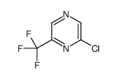 2-Chloro-6-(trifluoromethyl)pyrazine Structure
