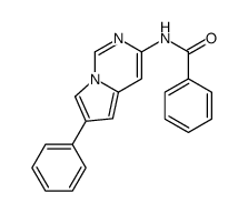 N-(6-phenylpyrrolo[1,2-c]pyrimidin-3-yl)benzamide结构式