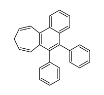 5,6-diphenyl-9H-cyclohepta[a]naphthalene结构式