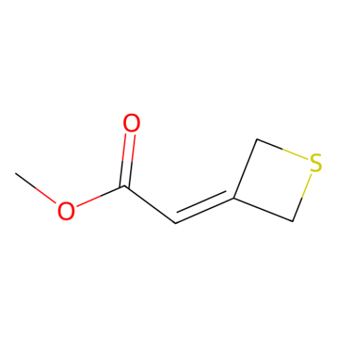 Methyl 2-(thietan-3-ylidene)acetate structure