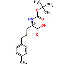 N-BOC-S-4-甲基苄基-D-半胱氨酸图片