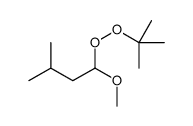 1-tert-butylperoxy-1-methoxy-3-methylbutane Structure