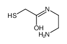 N-(2-aminoethyl)-2-sulfanylacetamide Structure