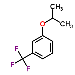 1-Isopropoxy-3-trifluoromethyl-benzene结构式