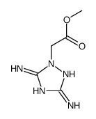 methyl 2-(3,5-diamino-1,2,4-triazol-1-yl)acetate Structure