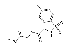 Ts-Gly-Gly-OCH3 Structure