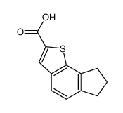 7,8-dihydro-6H-cyclopenta[g][1]benzothiole-2-carboxylic acid Structure