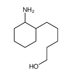5-(2-aminocyclohexyl)pentan-1-ol结构式