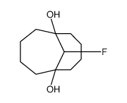 11-fluorobicyclo[4.4.1]undecane-1,6-diol结构式