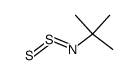 N-thiosulfinyl-t-butylamine结构式