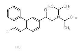 1-(9-chlorophenanthren-3-yl)-2-(dipropan-2-ylamino)ethanone结构式