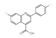 4-Quinolinecarboxylicacid, 7-chloro-2-(4-chlorophenyl)- picture