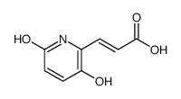 3-(3-hydroxy-6-oxo-1H-pyridin-2-yl)prop-2-enoic acid结构式