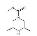1-Piperazinecarboxamide,N,N,3,5-tetramethyl-,(3R,5S)-(9CI) structure