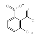 2-Methyl-6-nitrobenzoyl Chloride structure