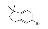 6-bromo-3,3-dimethyl-1,2-dihydroindene Structure