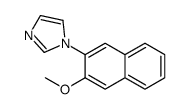 1-(3-methoxynaphthalen-2-yl)imidazole结构式