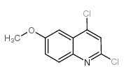 2,4-Dichloro-6-methoxyquinoline Structure
