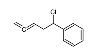 (1-chloropenta-3,4-dien-1-yl)benzene结构式