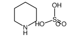piperidine, sulfate结构式