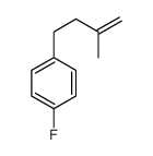 Benzene, 1-fluoro-4-(3-methyl-3-butenyl)- (9CI) structure