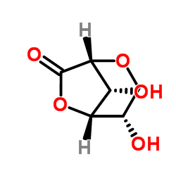 L-Mannonic acid, 2,6-anhydro-, gamma-lactone (9CI)结构式
